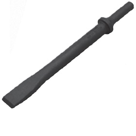 Cincel neumático plano, brocas para martillo neumático de 0,401 pulgadas, cincel neumático para trabajos en frío